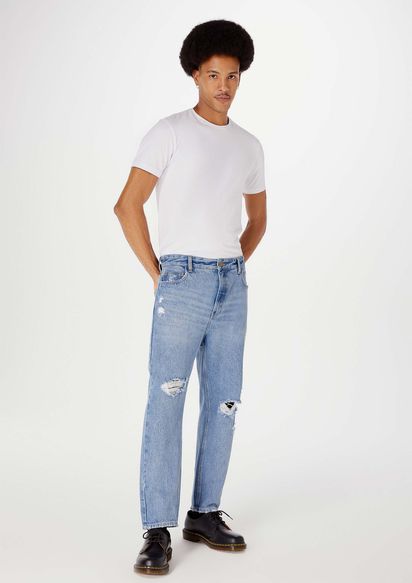 Calça jeans best sale masculina oferta