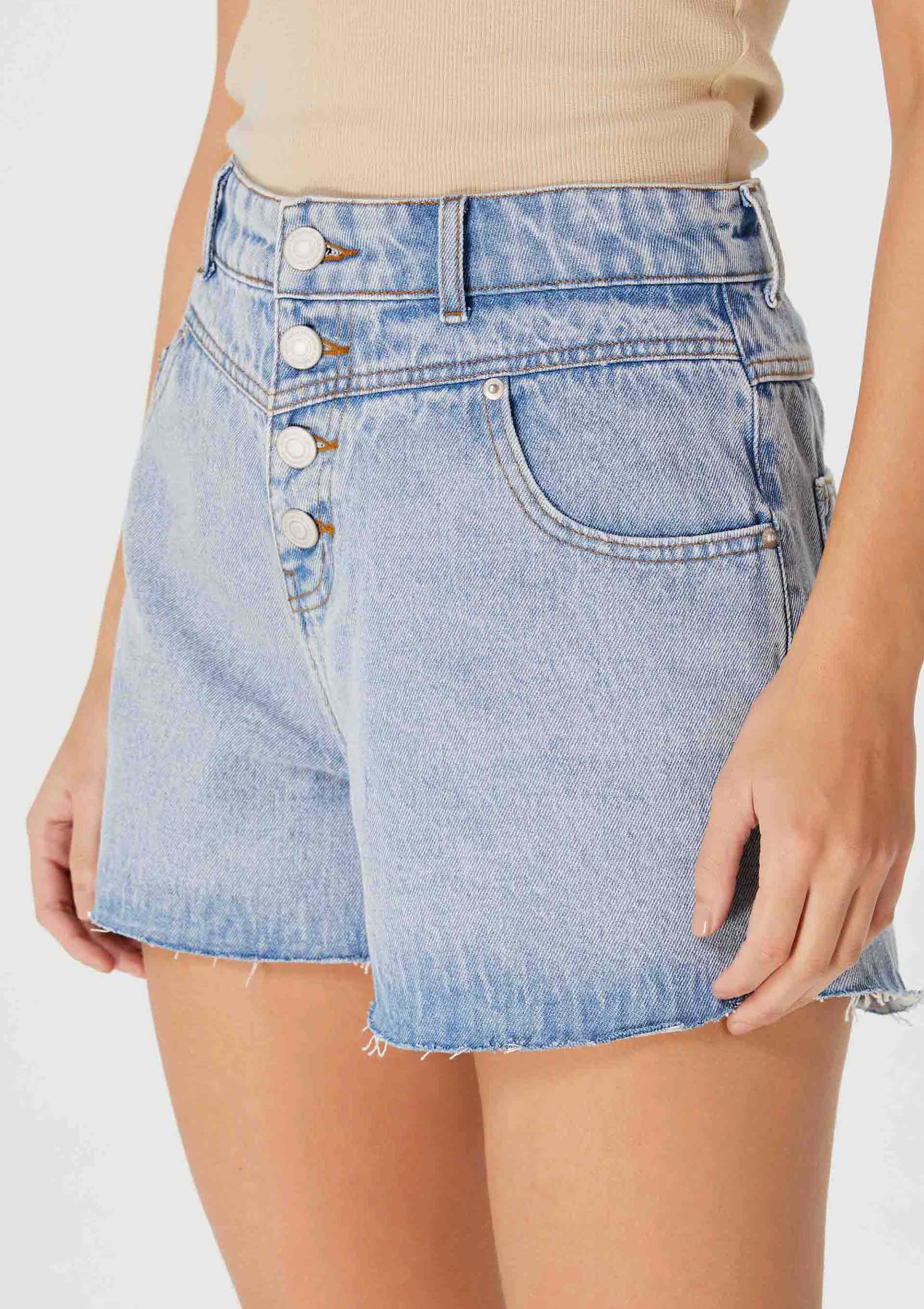 Shorts Jeans Feminino Básicos do Brasil - Hering Store