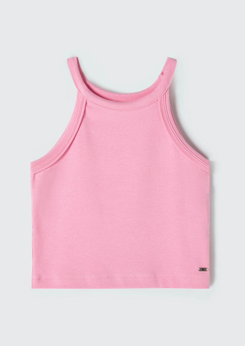 Camiseta Básica Infantil Smiles Rosa Pink - Dona Bellinha Boutique