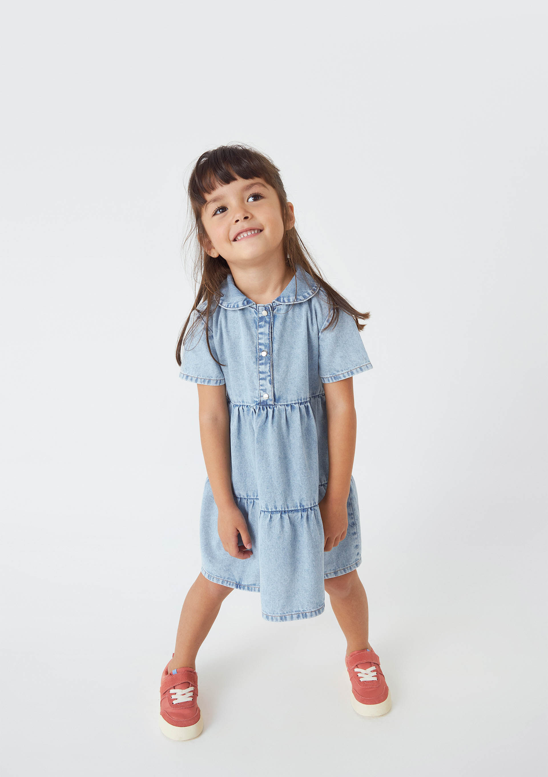 Vestido longo sales hering infantil