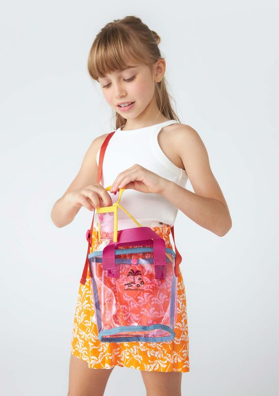 Foto do produto: Bolsa Infantil Menina Tiracolo Colorida - Rosa