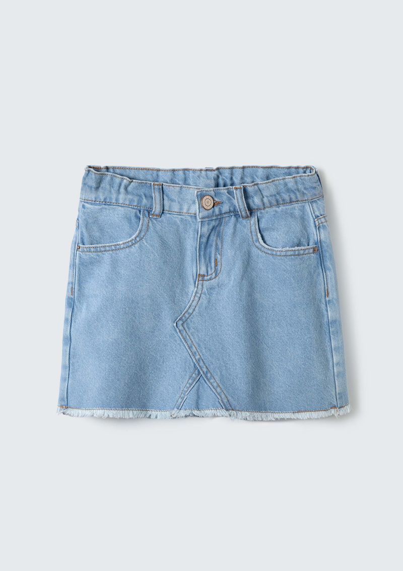 Shorts Saia Jeans Com Puídos - Hering Store