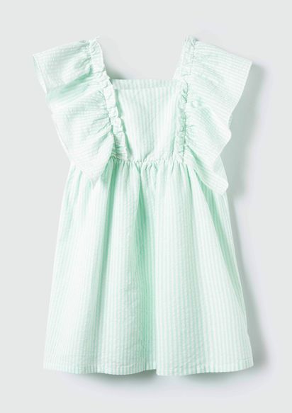 Vestido Estampado Jogo da Velha Infantil Menina - Marshoes