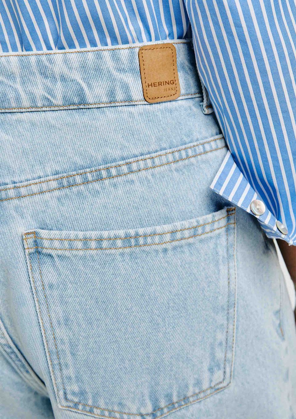 Shorts Jeans Feminino Cintura Alta - Hering Store