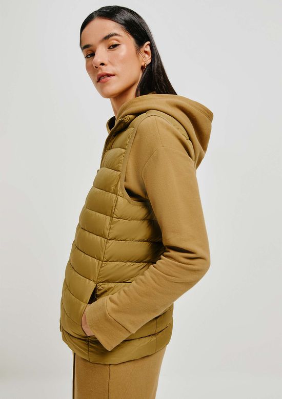 Foto do produto: Colete Básico Feminino Puffer - Verde