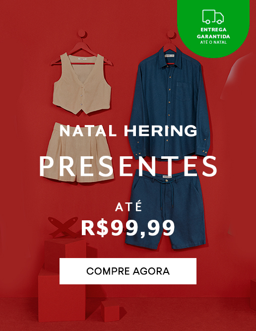 Roupas Hering com 60% de desconto: Saiba como usar cupom e pagar menos